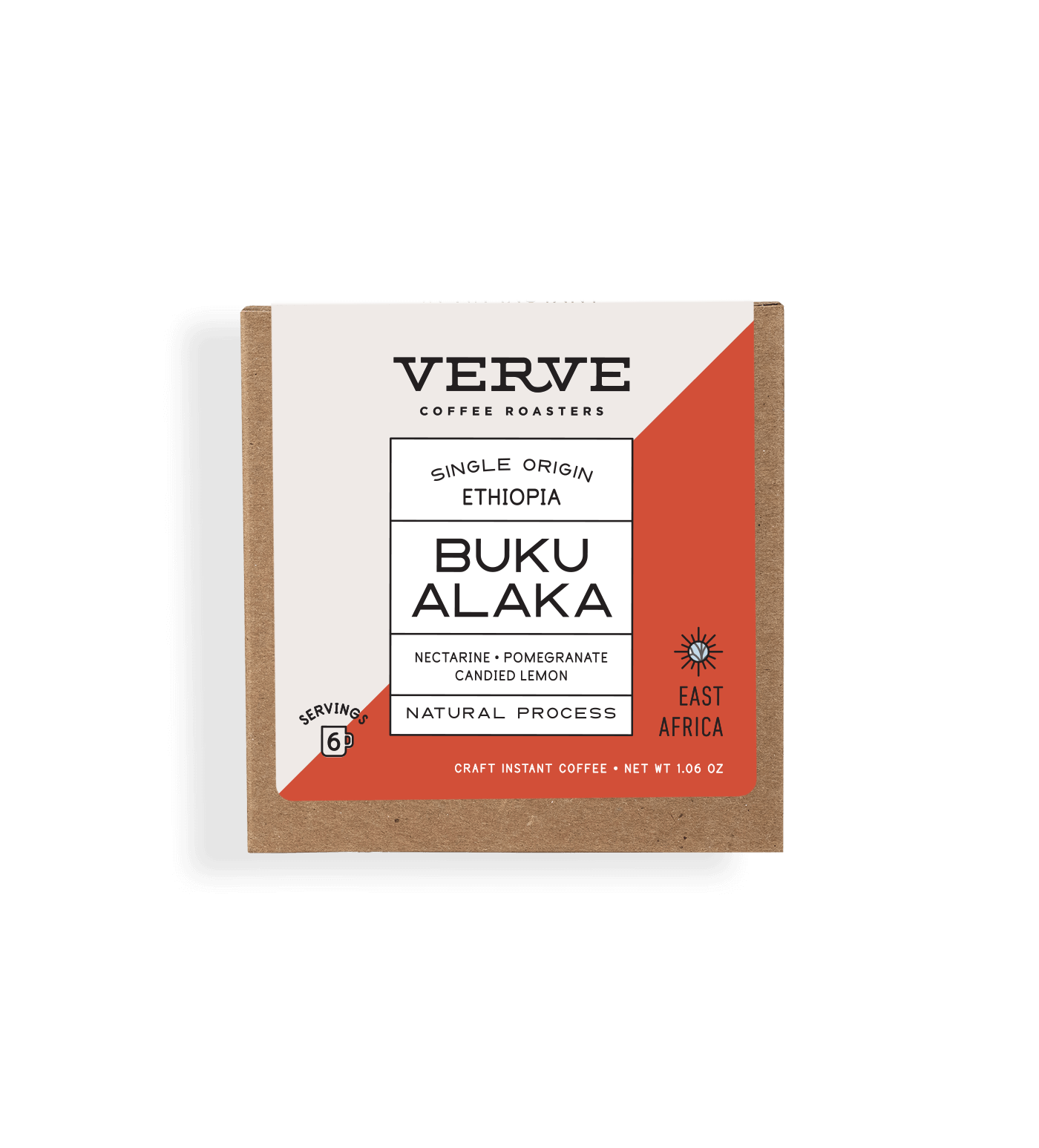 Ethiopia Buku Alaka Craft Instant Coffee 6 Pack
