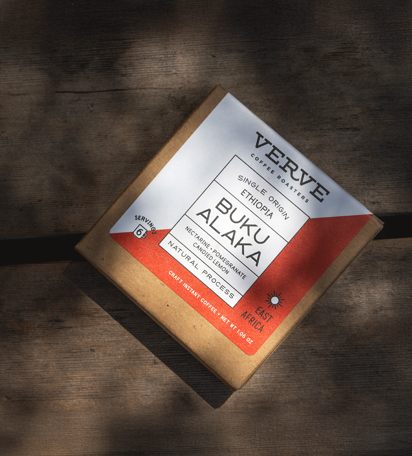 Ethiopia Buku Alaka Craft Instant Coffee 6 Pack - Image 2